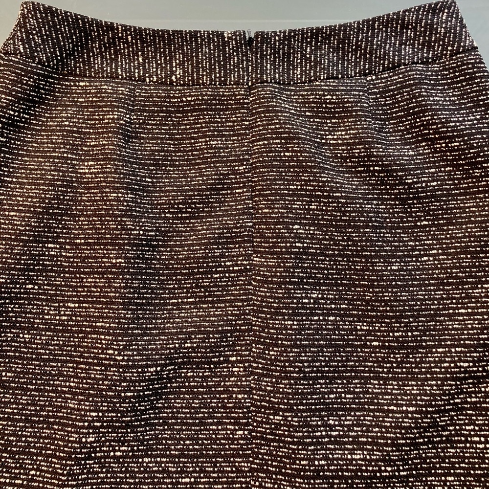Halogen Black and White Textured A-Line Skirt - Picture 14 of 16